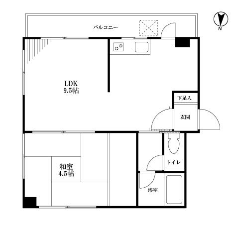 渡部ハイツ 間取り