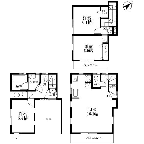 西原戸建 間取り