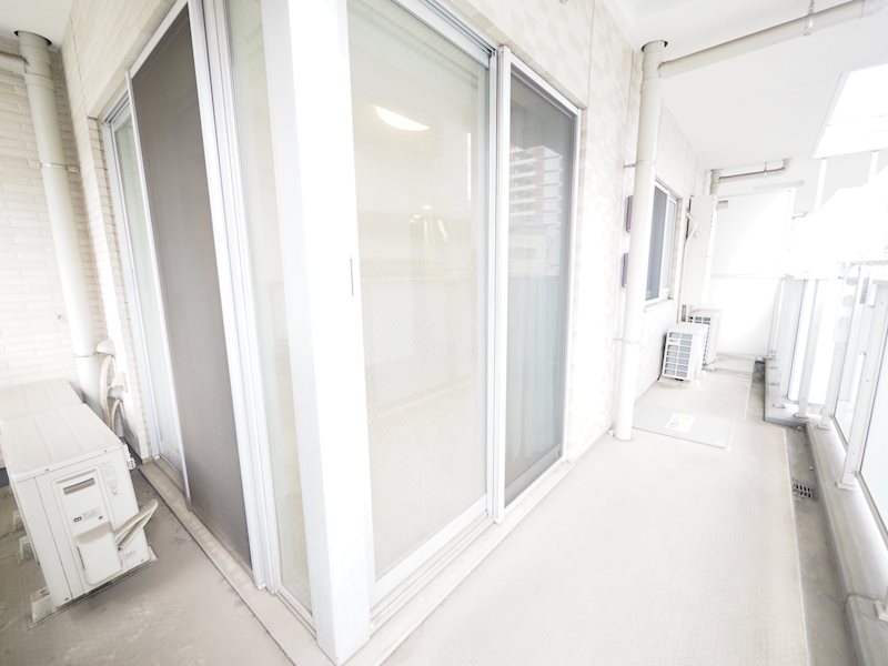 ブランズ東中野プレシアス ベランダ