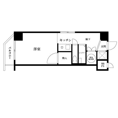 ライオンズマンション西新宿第五 115号室 間取り
