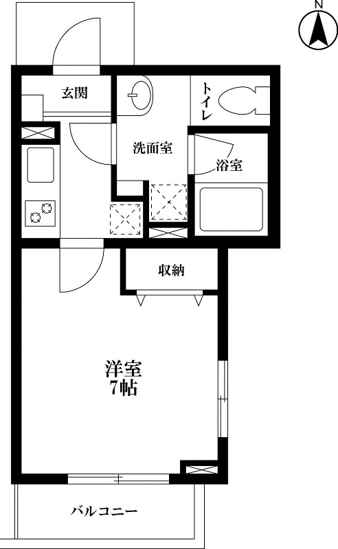グレイスヒル中野坂上　 間取り図