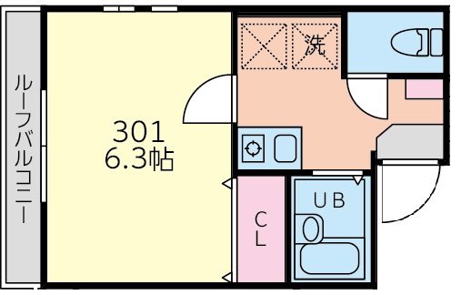 グランディア高円寺南 間取り図