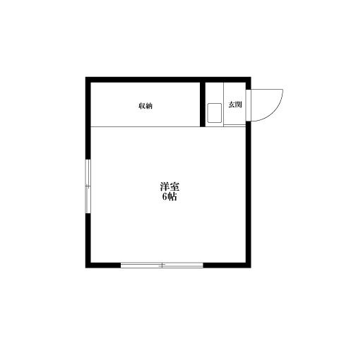 OLD＆NEWアパートメント裏中野 間取り図