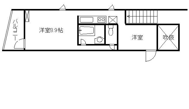 シルエット元代々木　事務所SOHO可 201号室 間取り