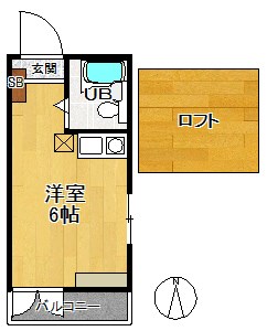 マイプラン中野中央B棟  間取り図