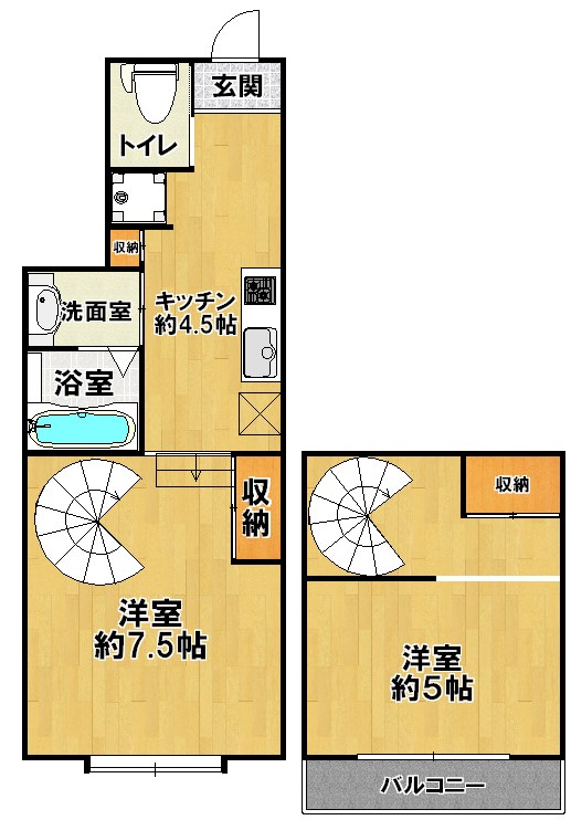 グリーンアレイ  間取り図