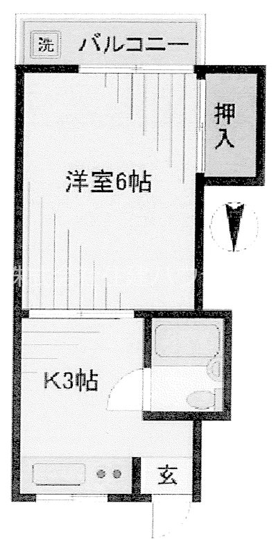 サーラ弥生  間取り図
