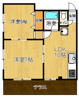 ベルフォーレ  間取り図