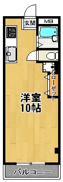 メゾンシルクロード  間取り図