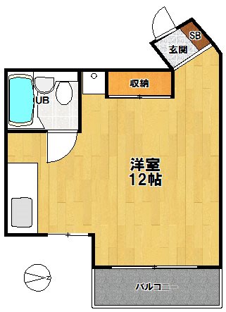 メゾン・ド・ヴィラージュ  間取り図