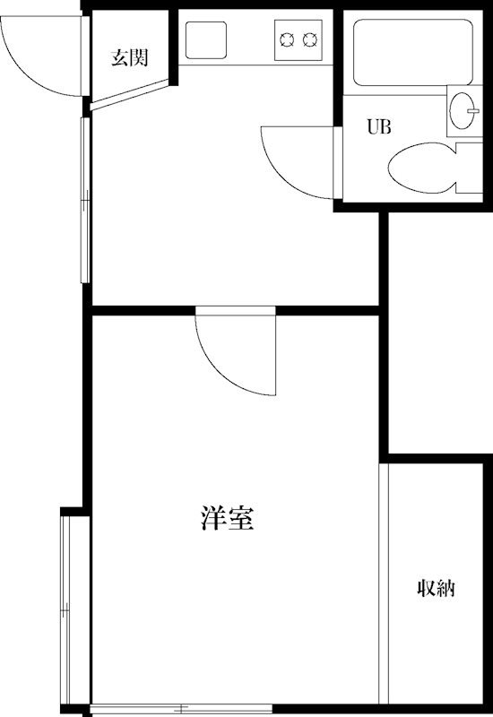 古川荘  間取り図