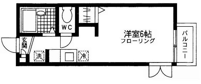 セーリオ  205号室 間取り