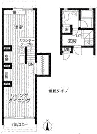 シュヴァルミニョン 305号室 間取り