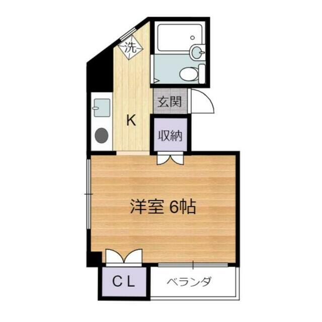 リベルテ新中野 502号室 間取り