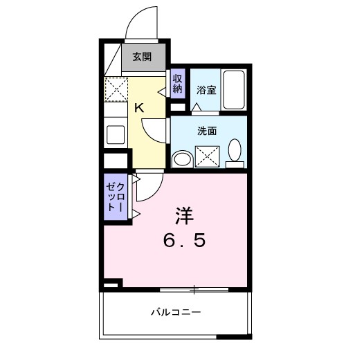 ＣＬＥＭＥＮＴ（クレメント） 204号室 間取り