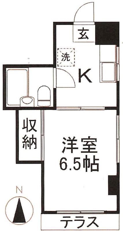 アーバン本間 間取り図