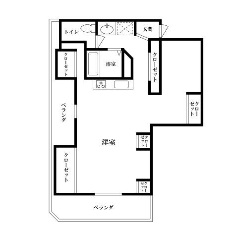 コーポサトー 301号室 間取り