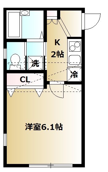 トリニティコートⅠ 間取り図