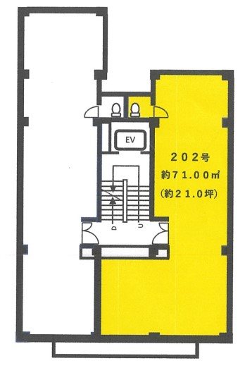 中野新橋ペガサスビル 202号室 間取り