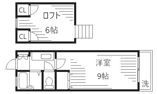 ブランドールⅠ 間取り図