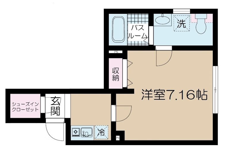 NSGATE新中野 間取り図