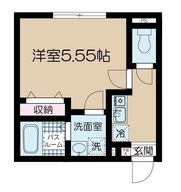 NSGATE新中野 間取り図