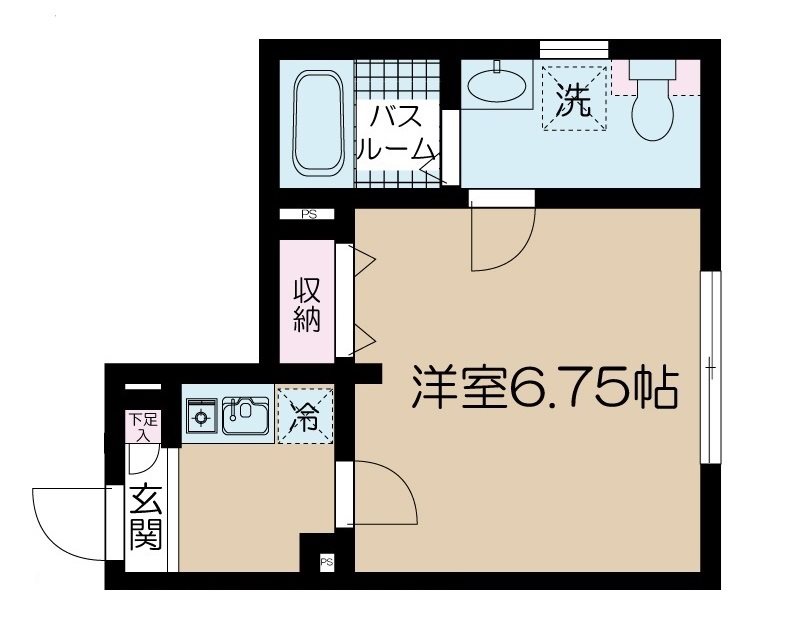 NSGATE新中野 間取り図