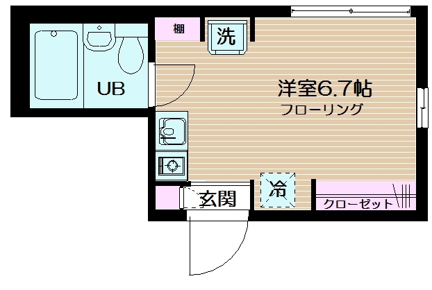 フェリーチェ東高円寺Ⅰ 間取り図