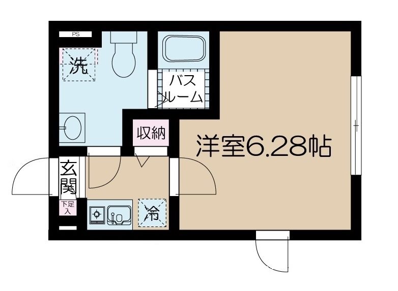 NSGATE新中野 202号室 間取り