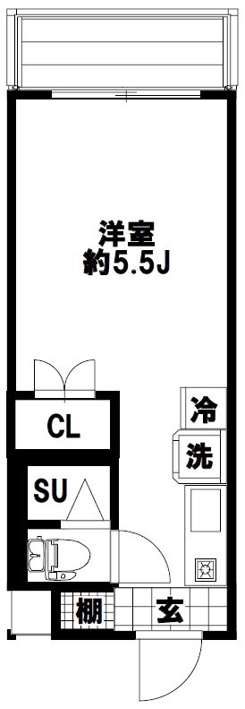 サンハイム西落合 間取り図