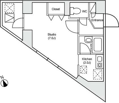 トア・ロード 間取り図