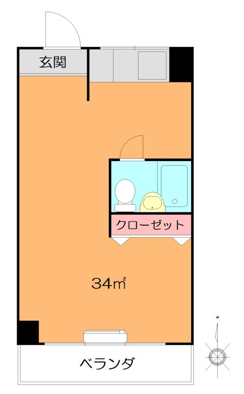 シグマロイヤルハイツ 間取り図