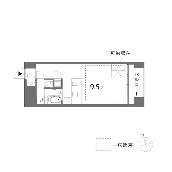 est 間取り図