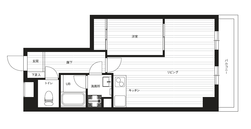 カスタリア千駄ヶ谷 間取り図