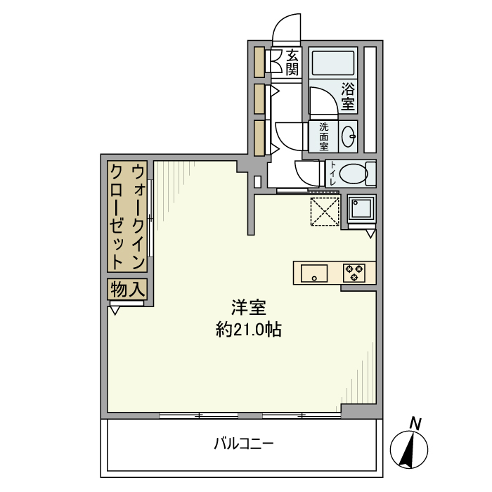 ニュー代々木マンション 間取り図