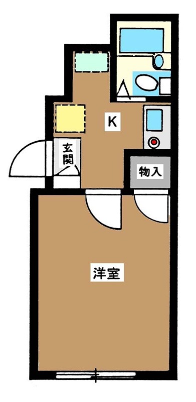 プレッソ赤坂 間取り図