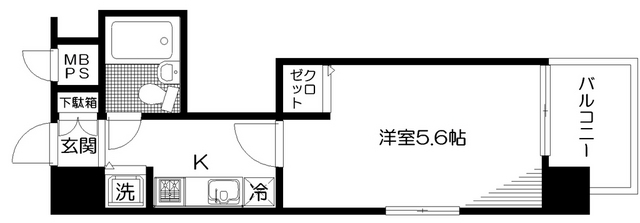 日神パレステージ三田 間取り図