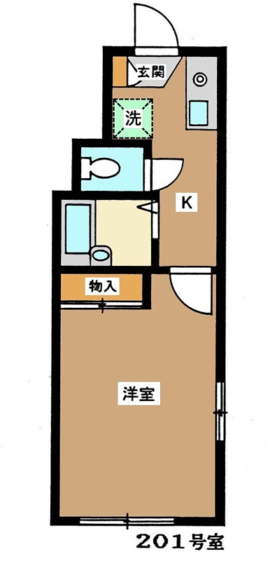 プレッソ赤坂 間取り図