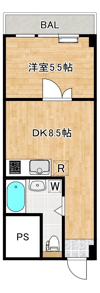 秀和第２北青山レジデンス 間取り図