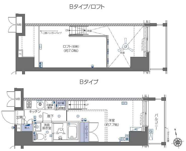 ZOOM六本木 間取り図