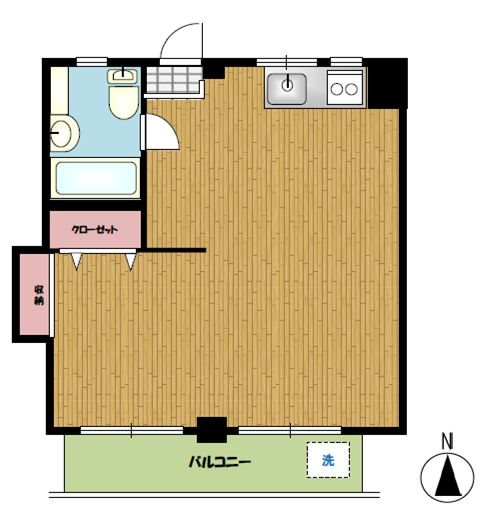 コトー高輪 間取り図