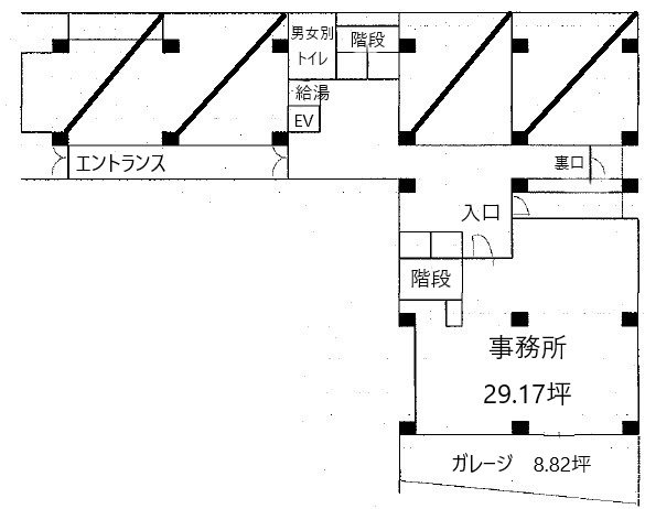 六本木福吉町ビル 103号室 間取り
