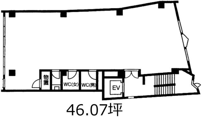 赤坂光映ビル 3F号室 間取り
