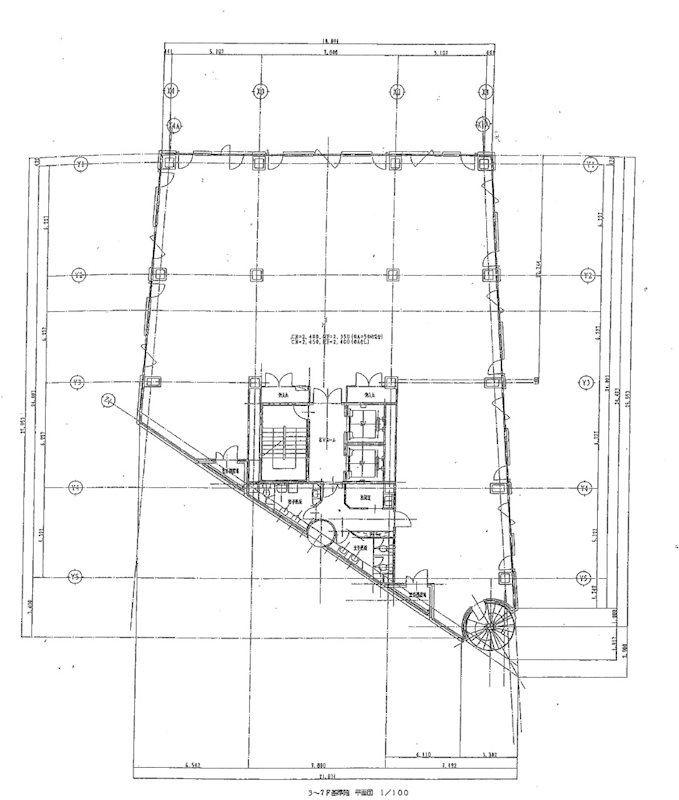 虎ノ門ピアザビル 7F号室 間取り