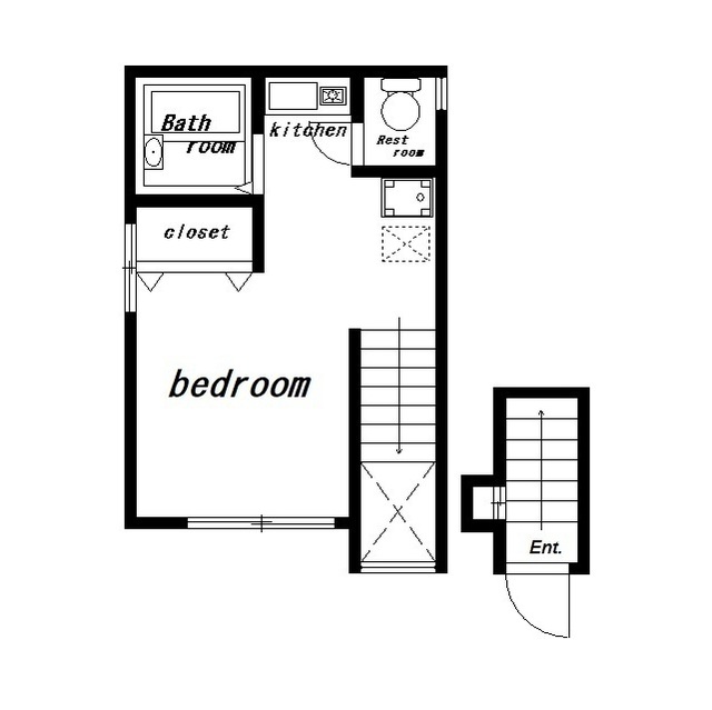 コーポ坂本 間取り図