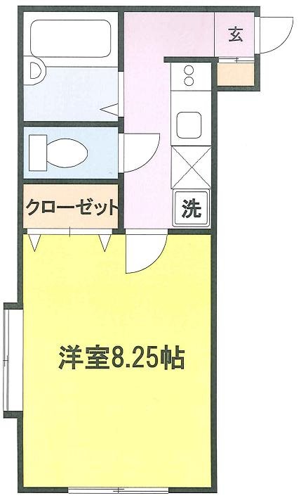 セピアコート目白 間取り図