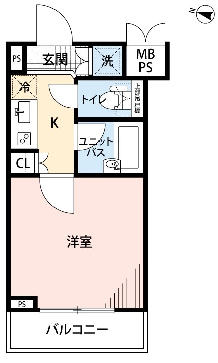 ルーブル神楽坂参番館 間取り図