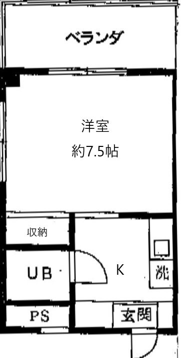 ゴールド第3ビル 間取り図