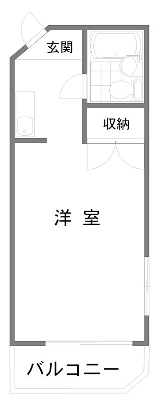 プラザUSA中野新橋 間取り図