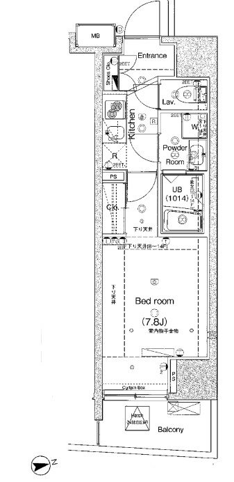 アルテシモアルド 間取り図